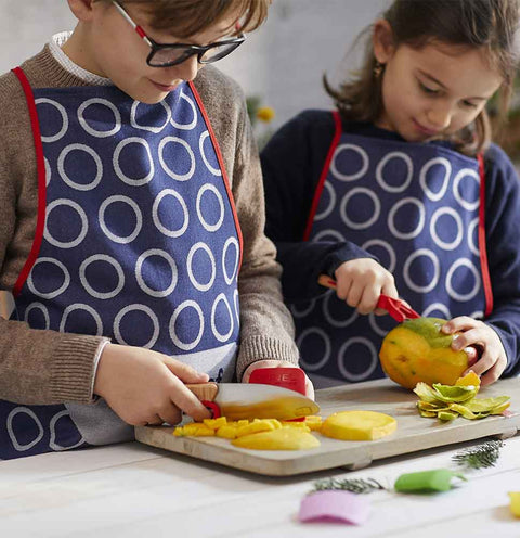 Delantal parrillero y cocina para niños