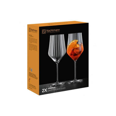 Set 2 Copas de cristal Spritz & Vino Tinto Aperitive