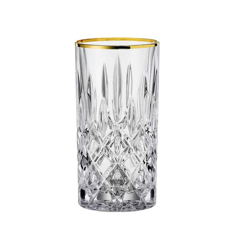 Set 2 Vasos Noblesse Gold Longdrink