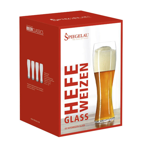 Set 4 Copas Cerveza Hefeweizen