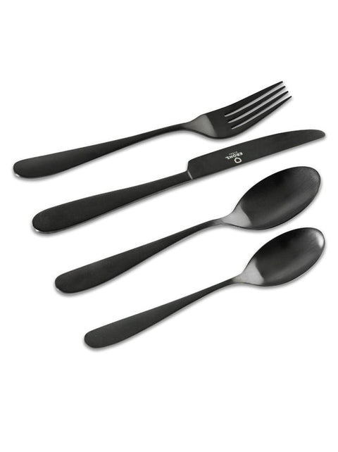 Set Cuchillería Premium Black de 24 Piezas