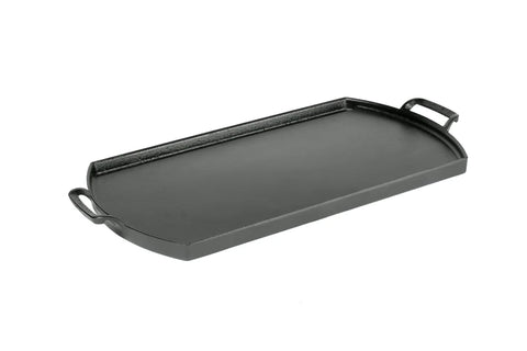 Plancha Hierro Fundido Doble Quemador Blacklock