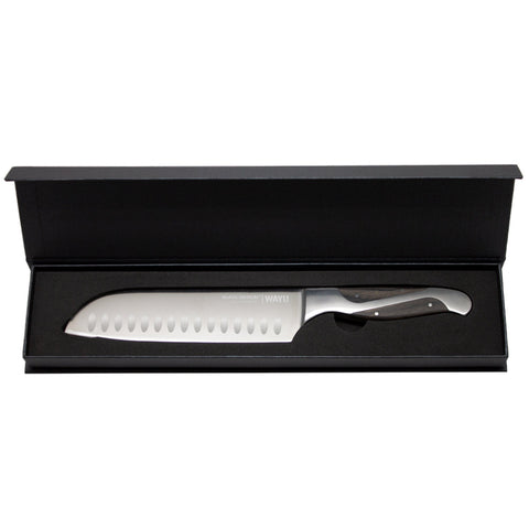 Cuchillo Santoku Black Edition Wayu