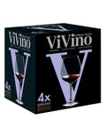 Set 4 Copas ViVino Burgundy